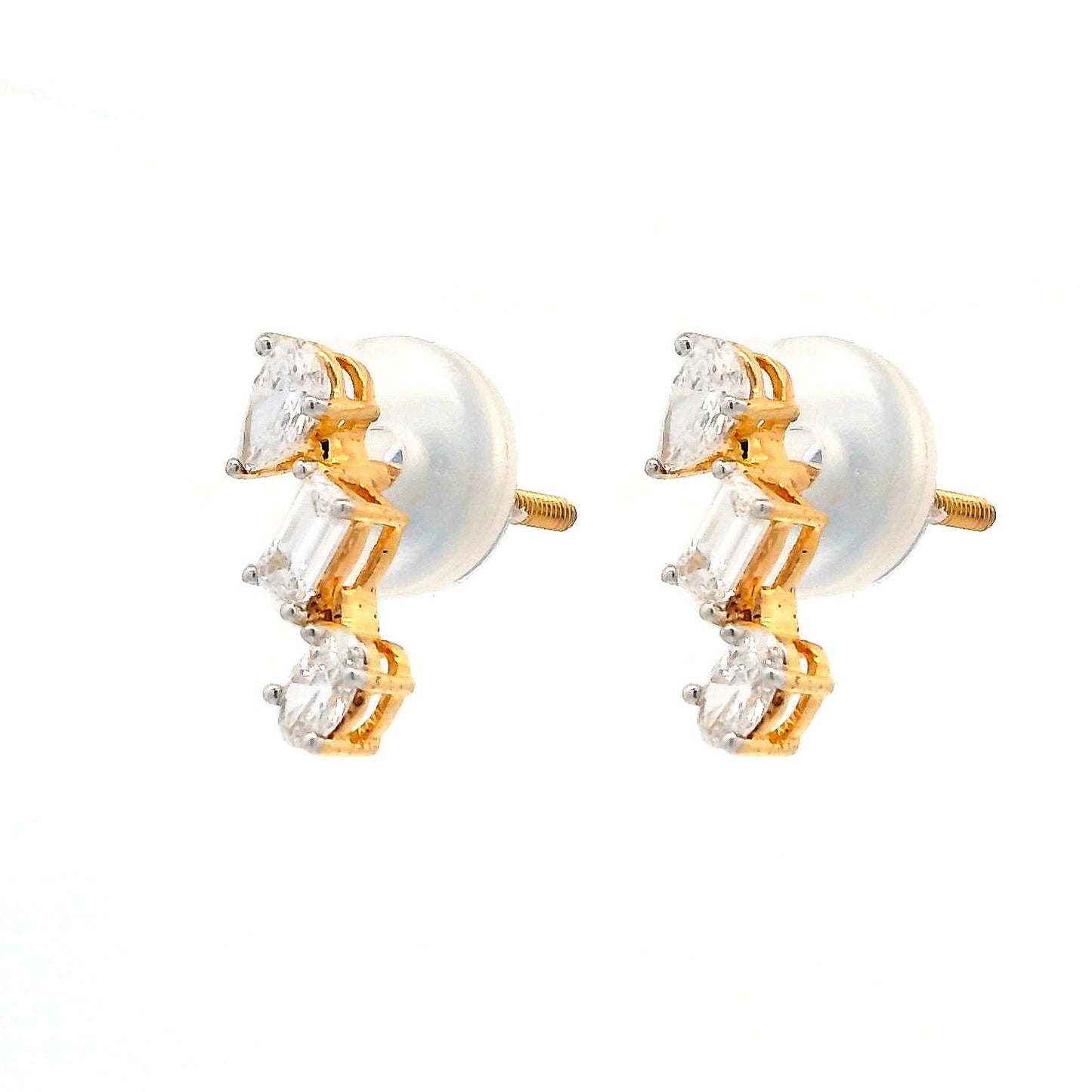Meriel Diamond Hoop Earrings