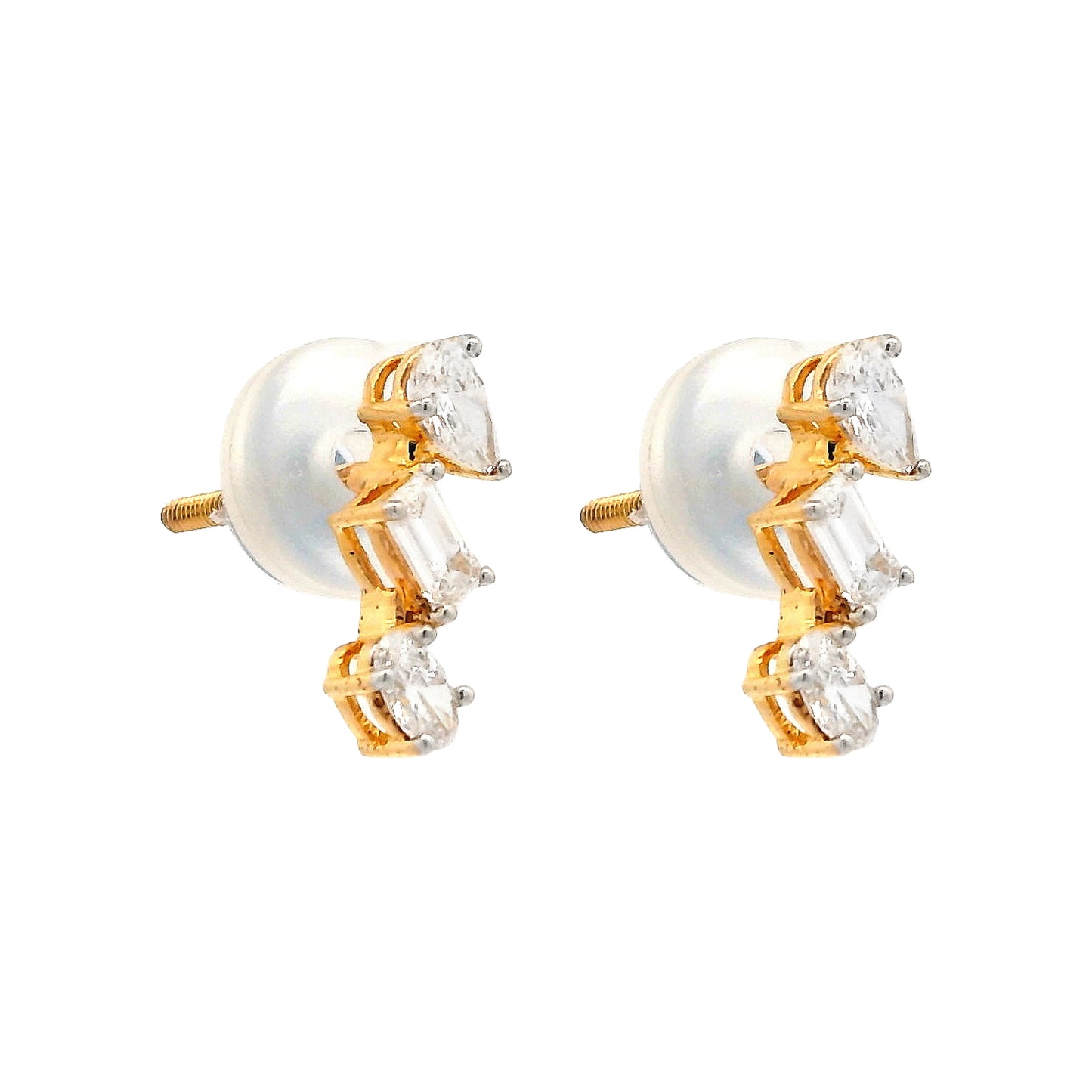 Meriel Diamond Hoop Earrings