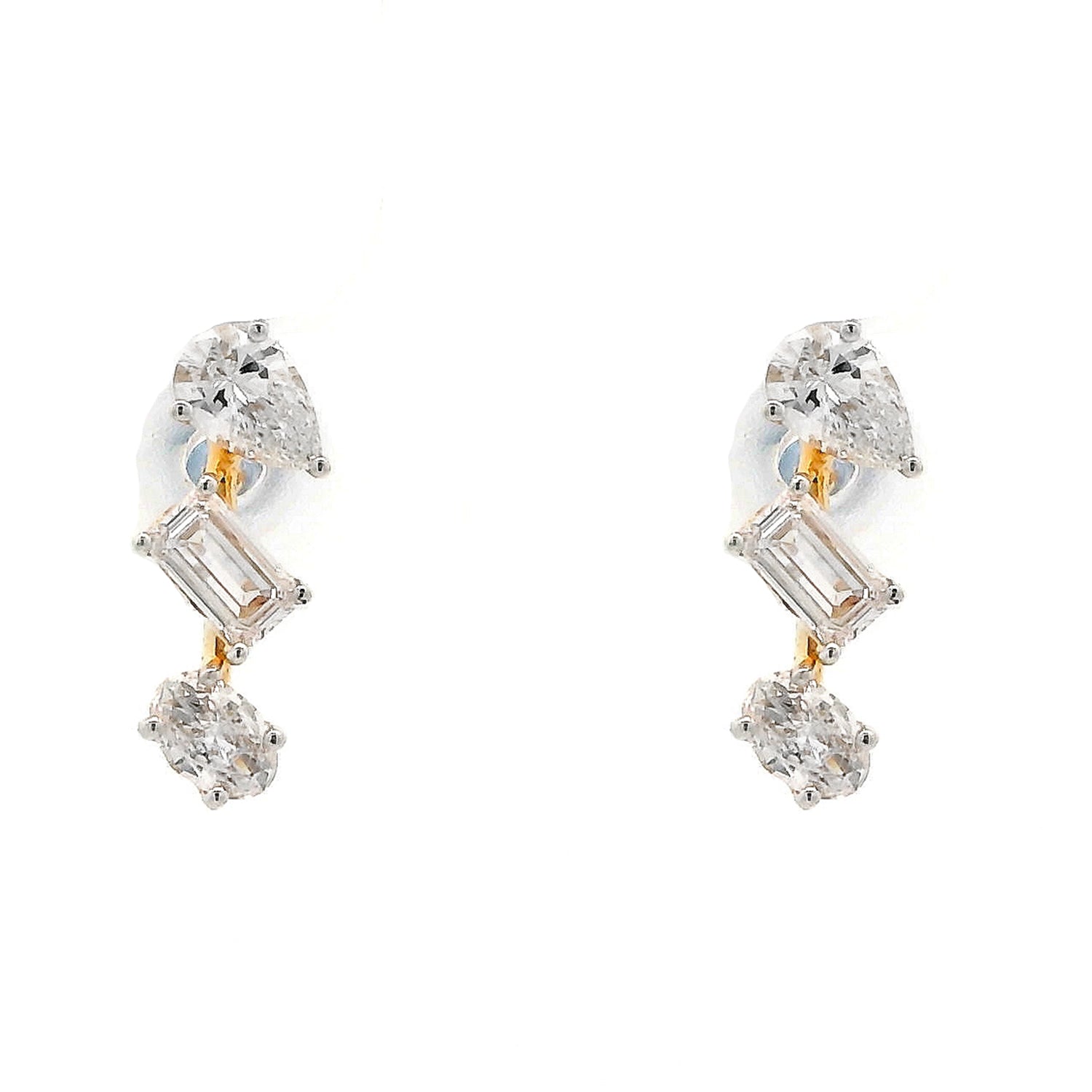 Meriel Diamond Hoop Earrings
