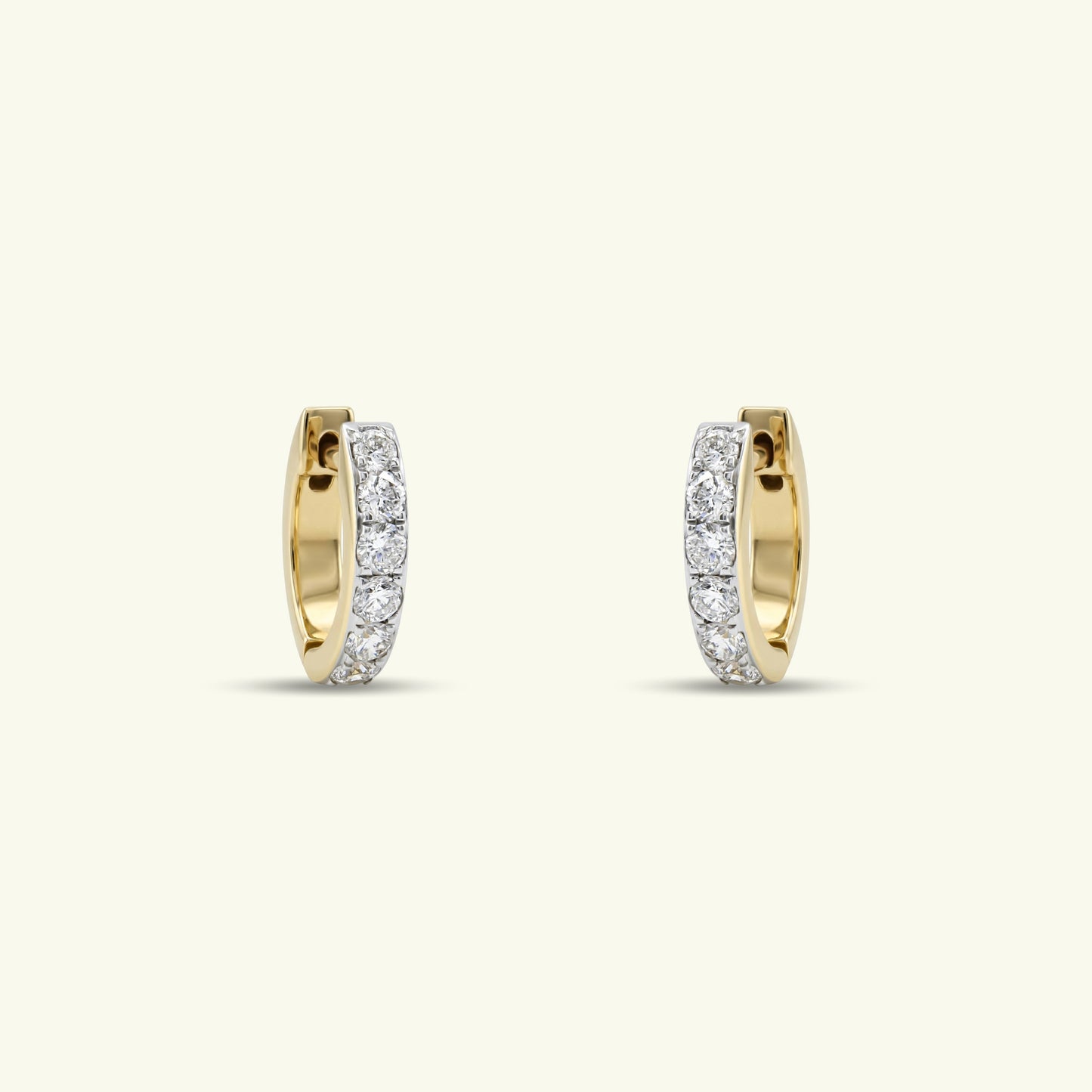 Sevia Diamond Hoop Earrings