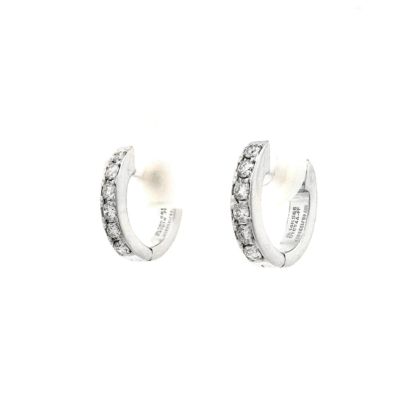 Sevia Diamond Hoop Earrings