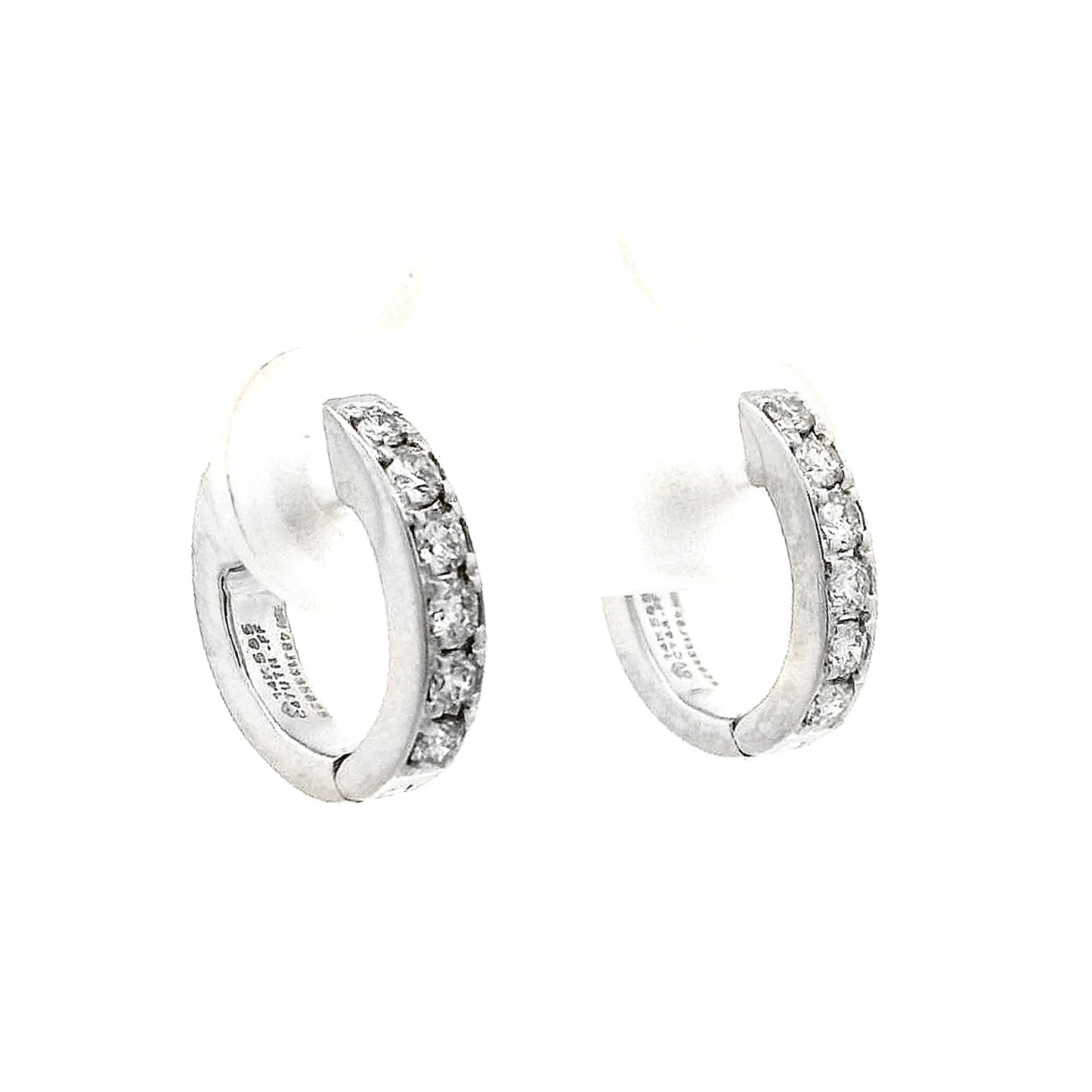 Sevia Diamond Hoop Earrings