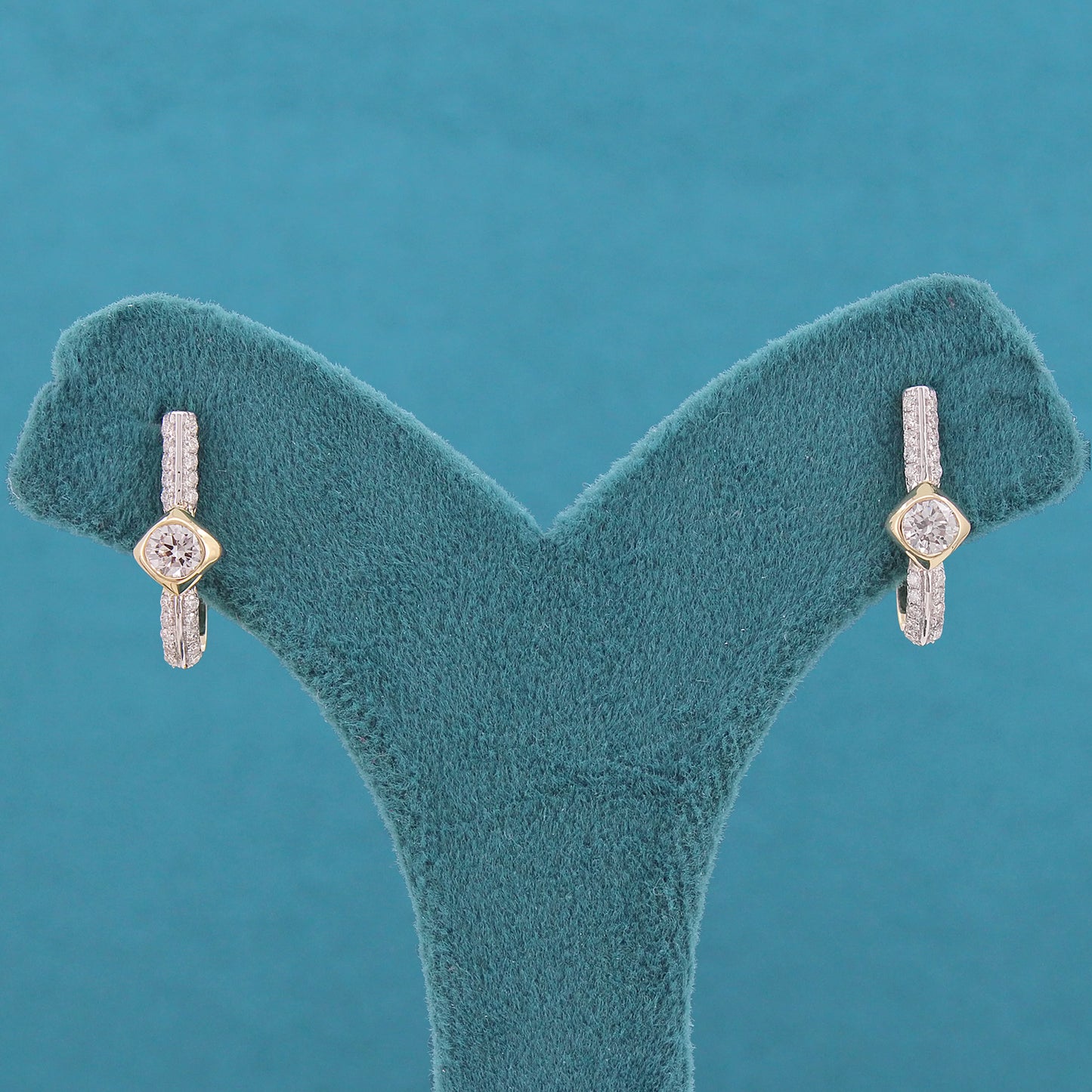 Orira Diamond Hoop Earrings