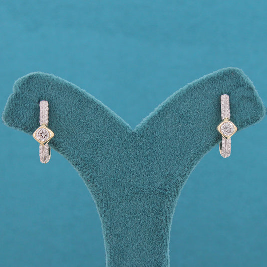 Orira Diamond Hoop Earrings