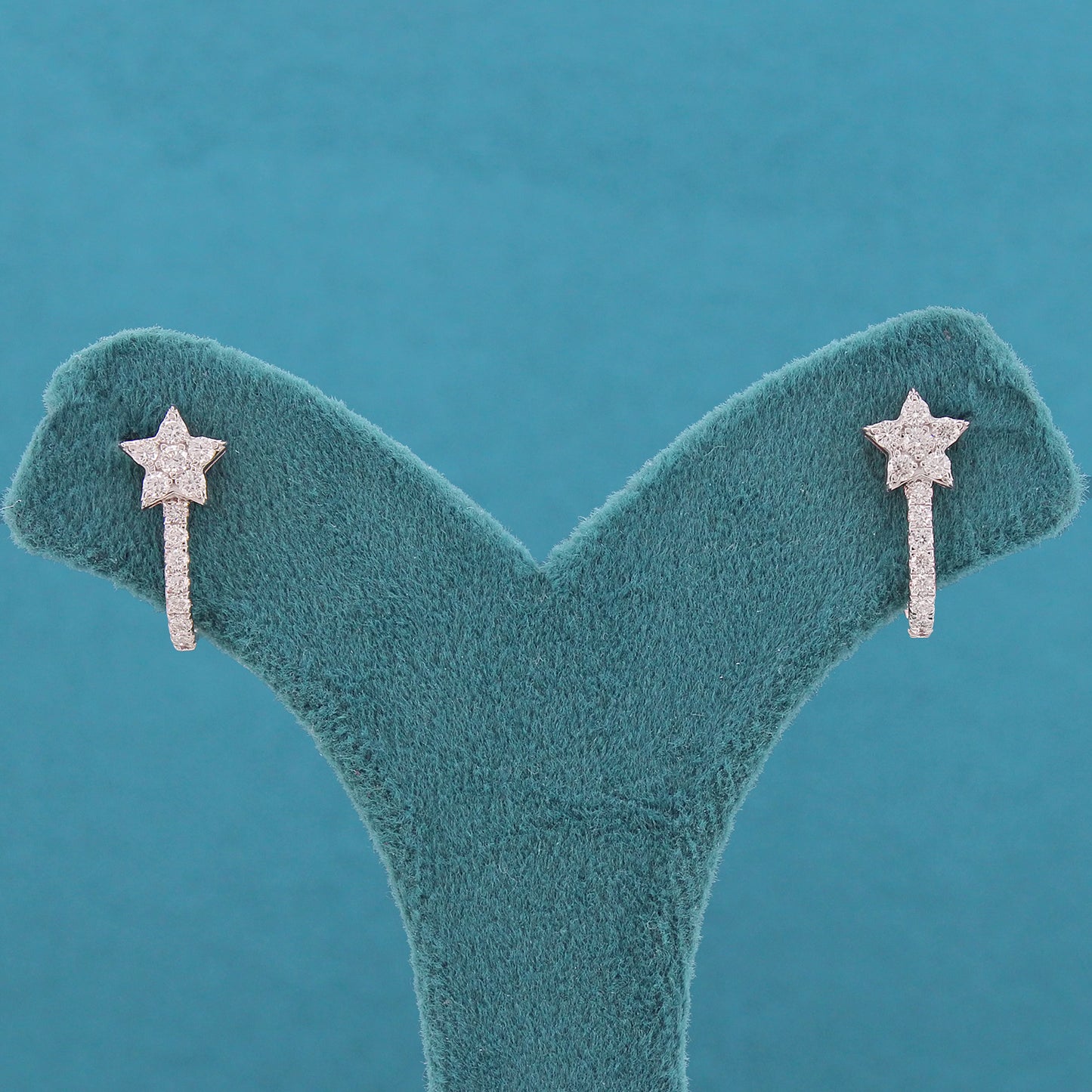 Erona Diamond Hoop Earrings