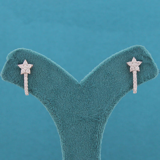 Erona Diamond Hoop Earrings