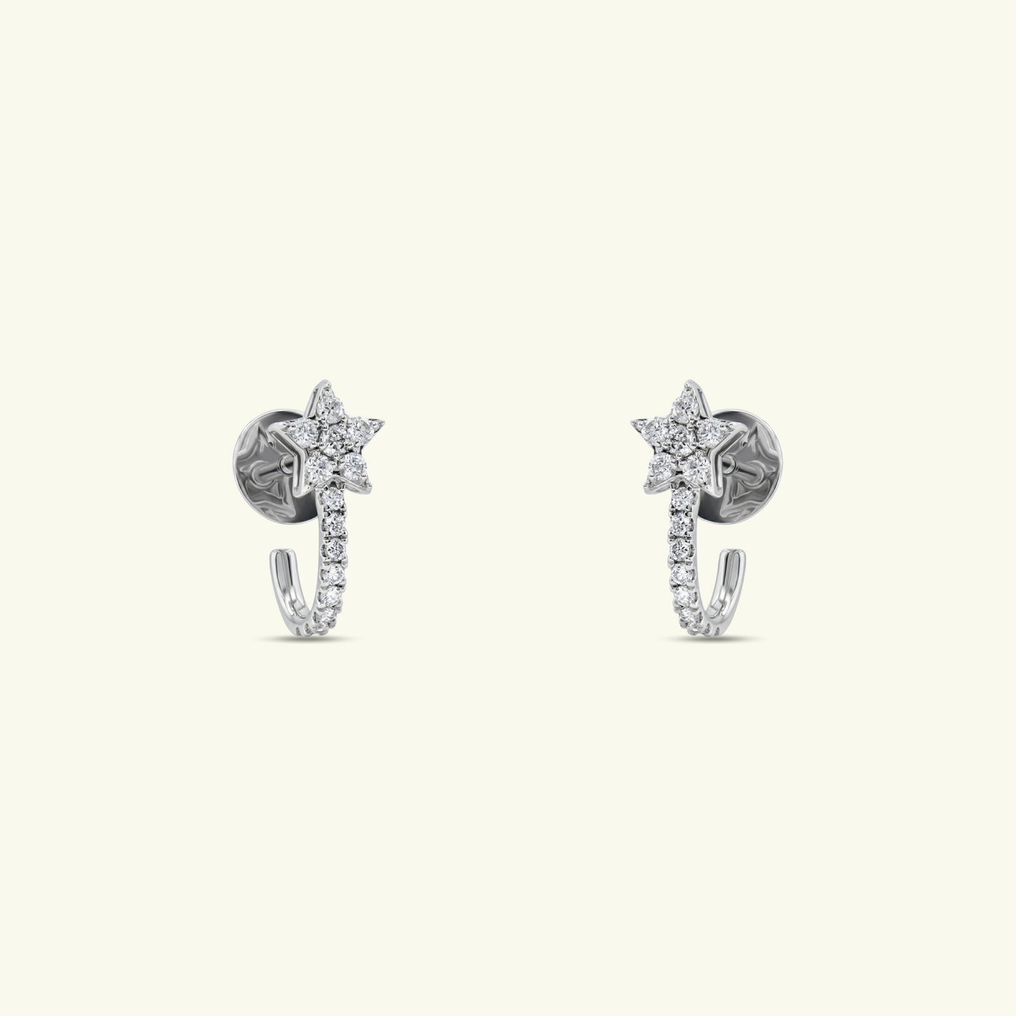 Erona Diamond Hoop Earrings