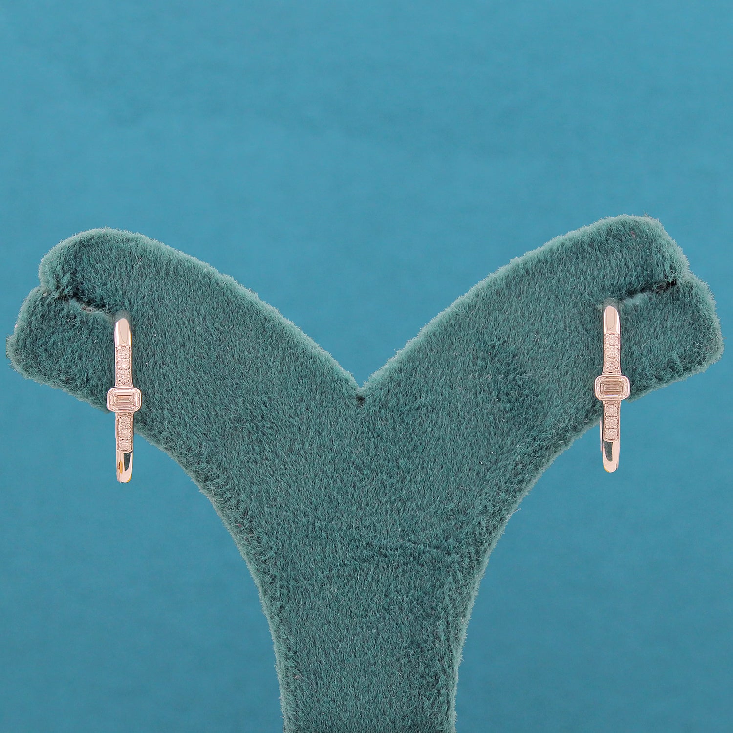 Ivara Diamond Hoop Earrings