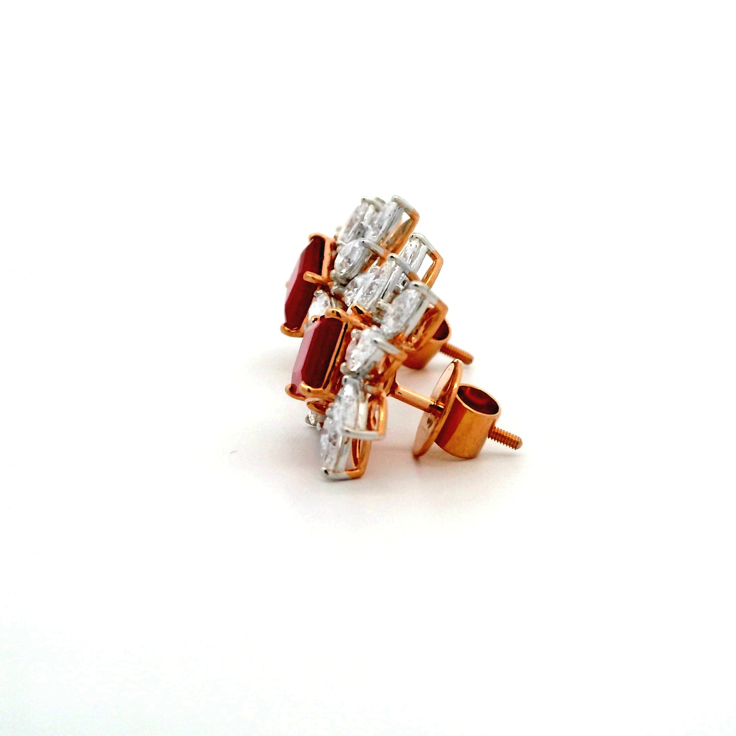 Orvyn Coloured Diamond Stud Earrings
