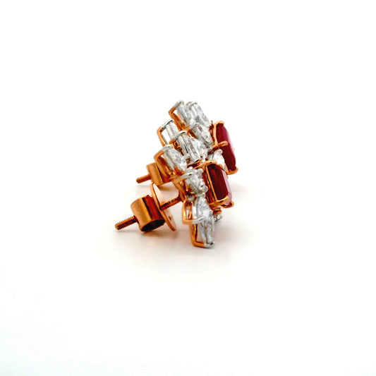 Orvyn Coloured Diamond Stud Earrings