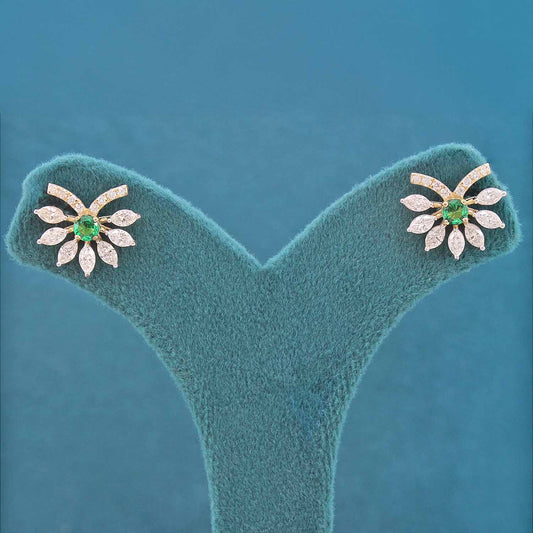 Velena Coloured Diamond Stud Earrings
