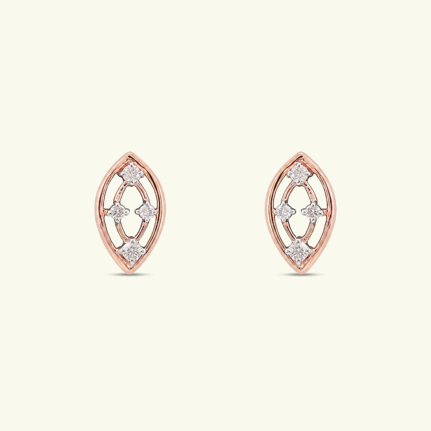Seraphine Diamond Stud Earrings