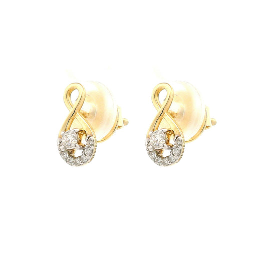 Eterna Diamond Stud Earrings
