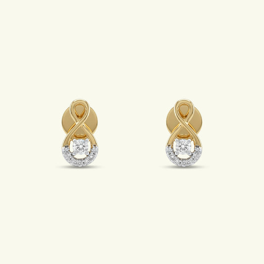 Eterna Diamond Stud Earrings