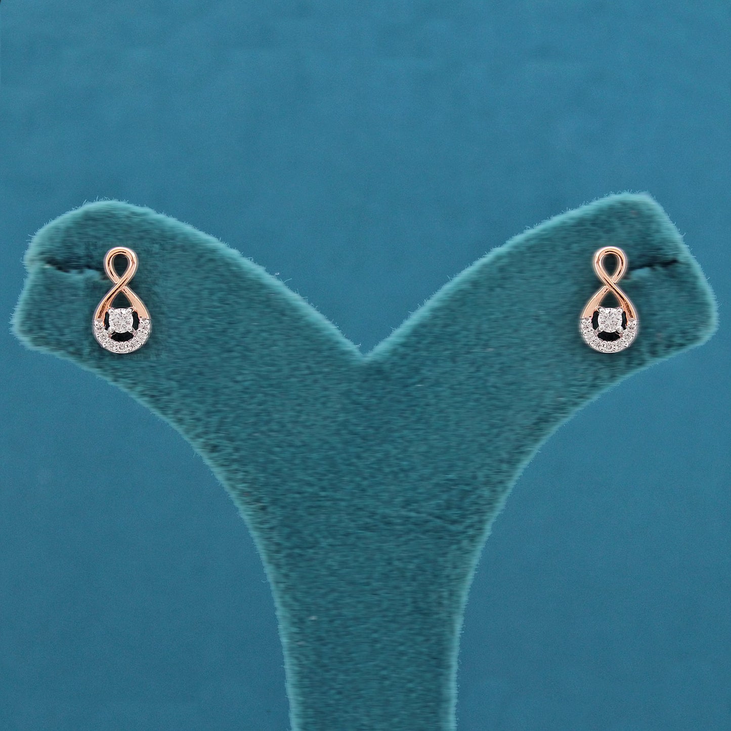Eterna Diamond Stud Earrings