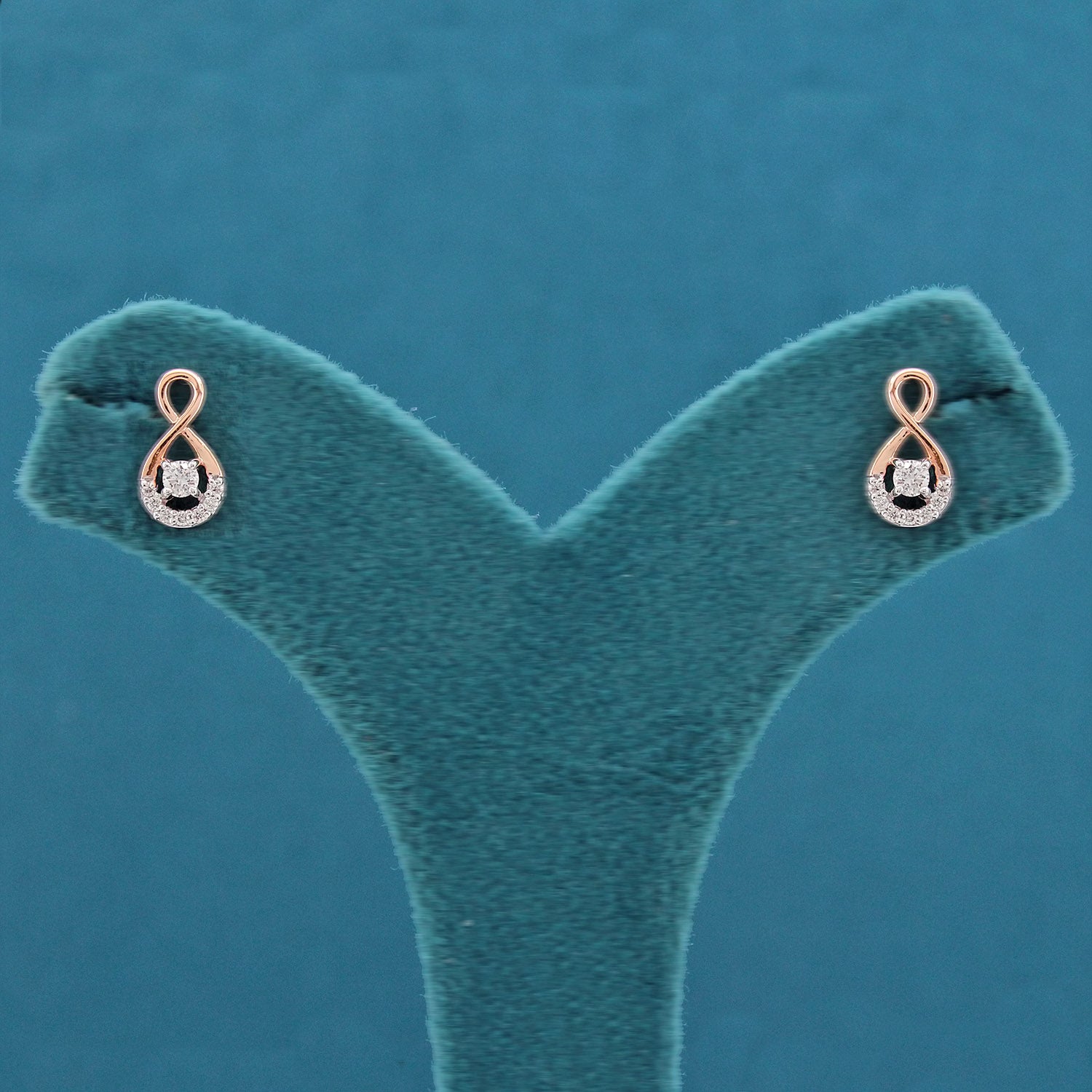 Eterna Diamond Stud Earrings
