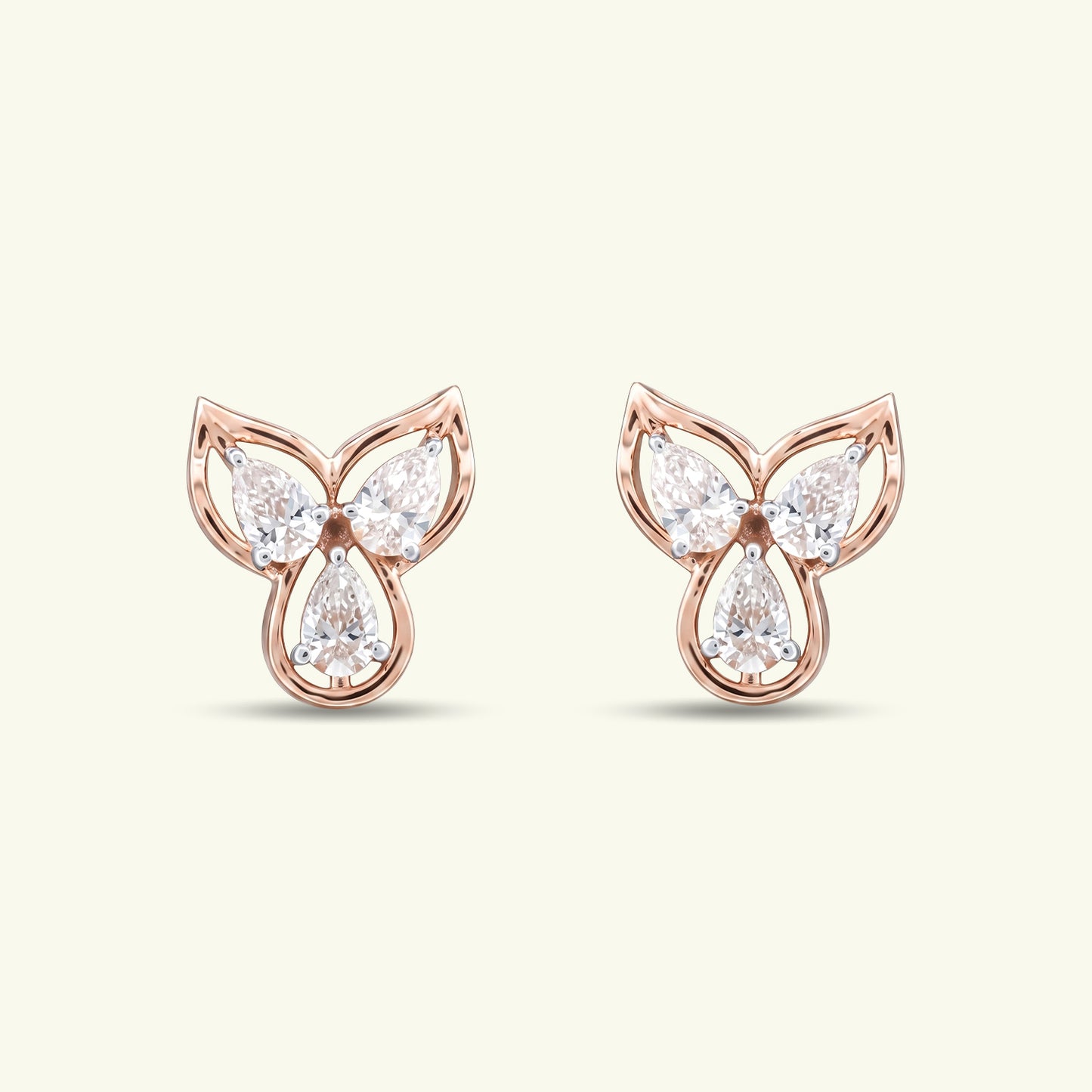 Tavine Diamond Stud Earrings