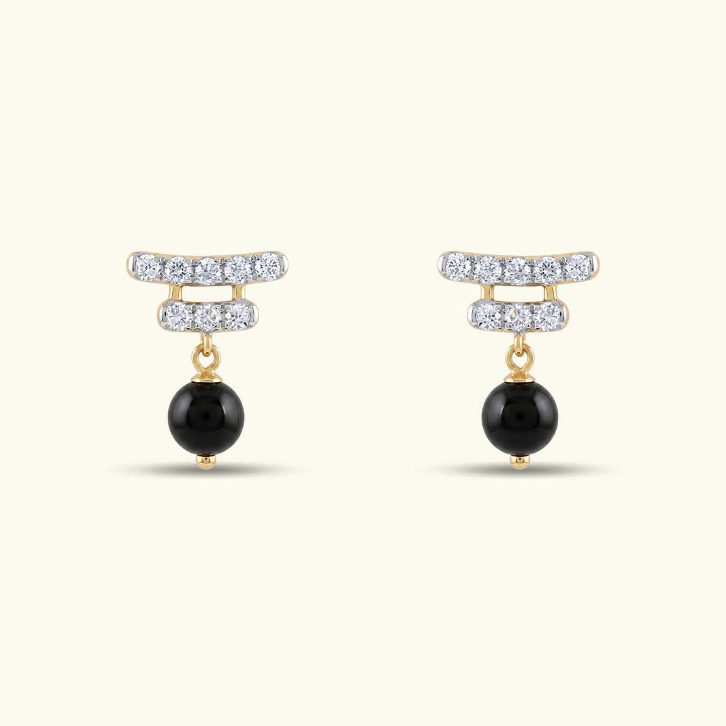 Aurine Diamond Stud Earrings