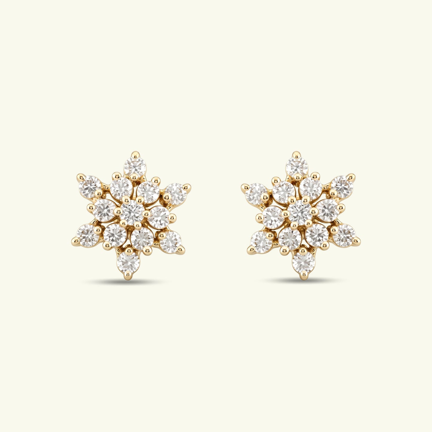 Nyvara Nakshatra Diamond Stud Earrings