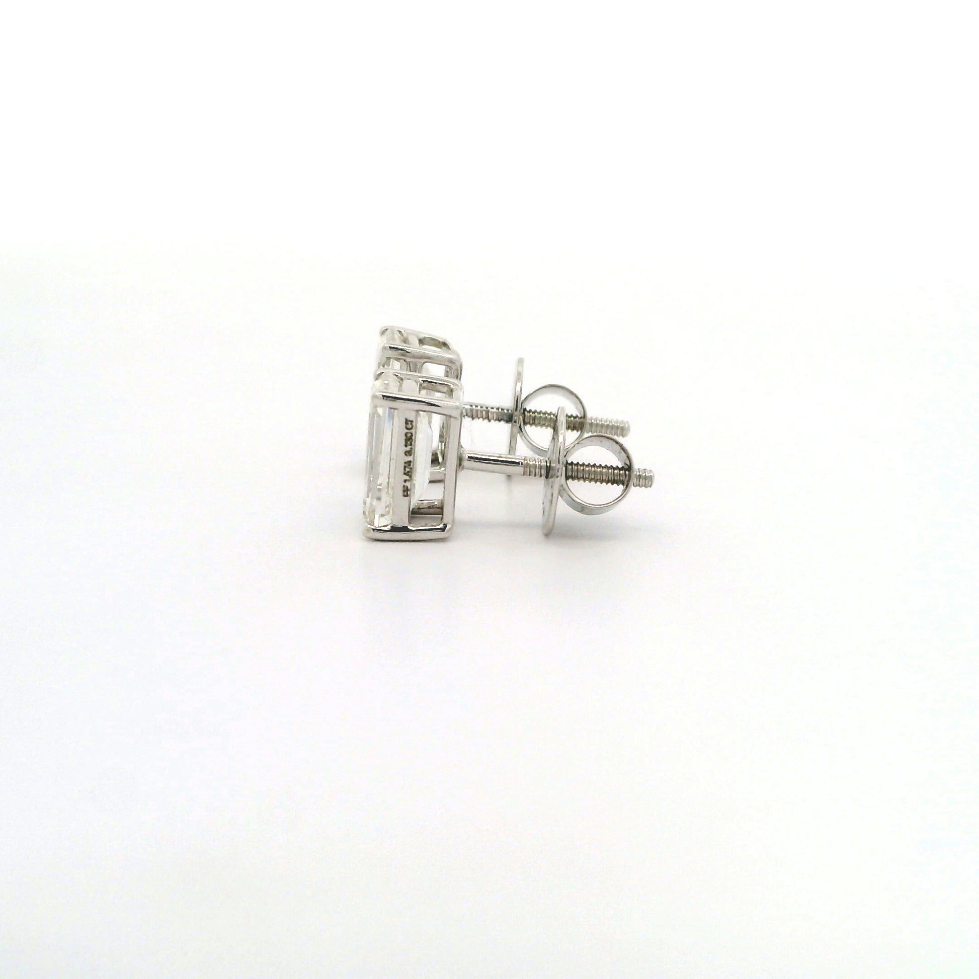 Senara Solitaire Diamond Stud Earrings