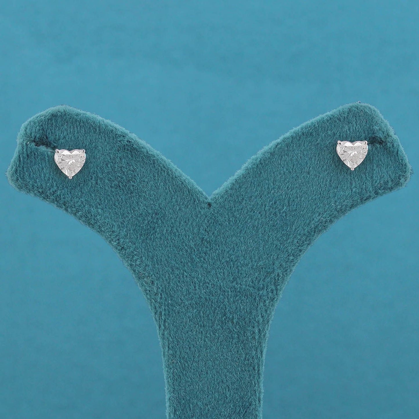 Asterin Solitaire Diamond Stud Earrings