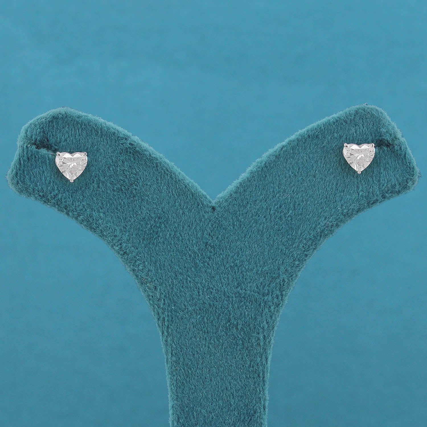 Asterin Solitaire Diamond Stud Earrings