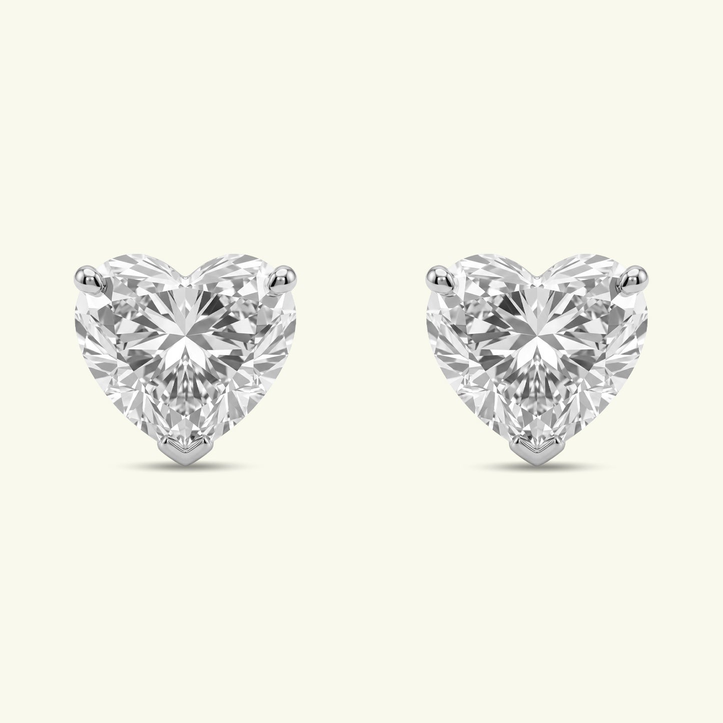 Liora Solitaire Diamond Stud Earrings
