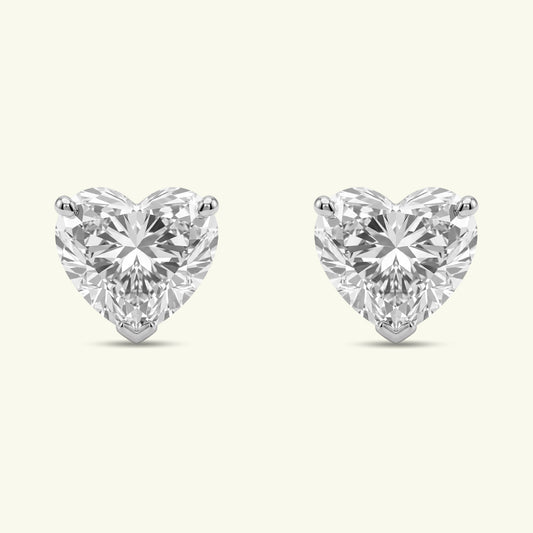 Liora Solitaire Diamond Stud Earrings