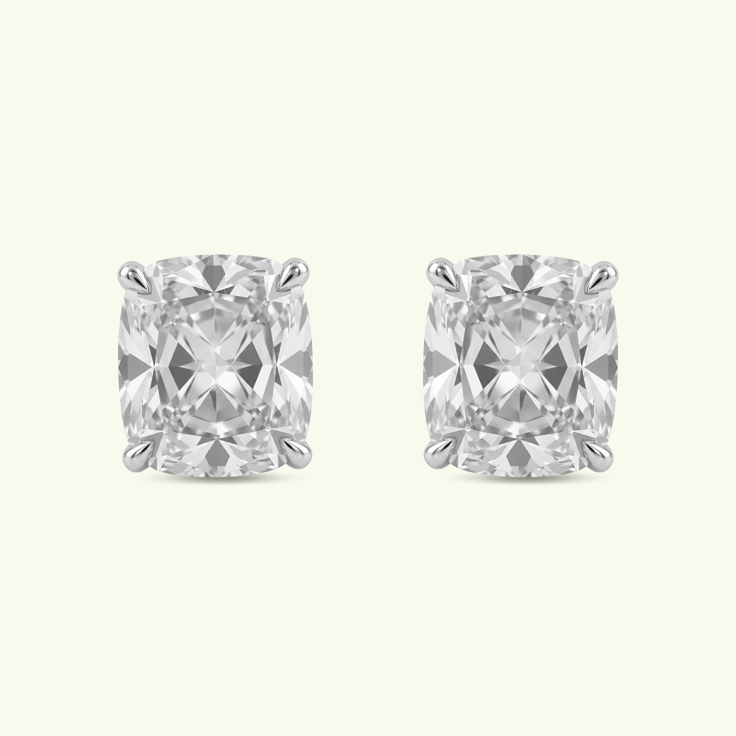 Isen Solitaire Diamond Stud Earrings
