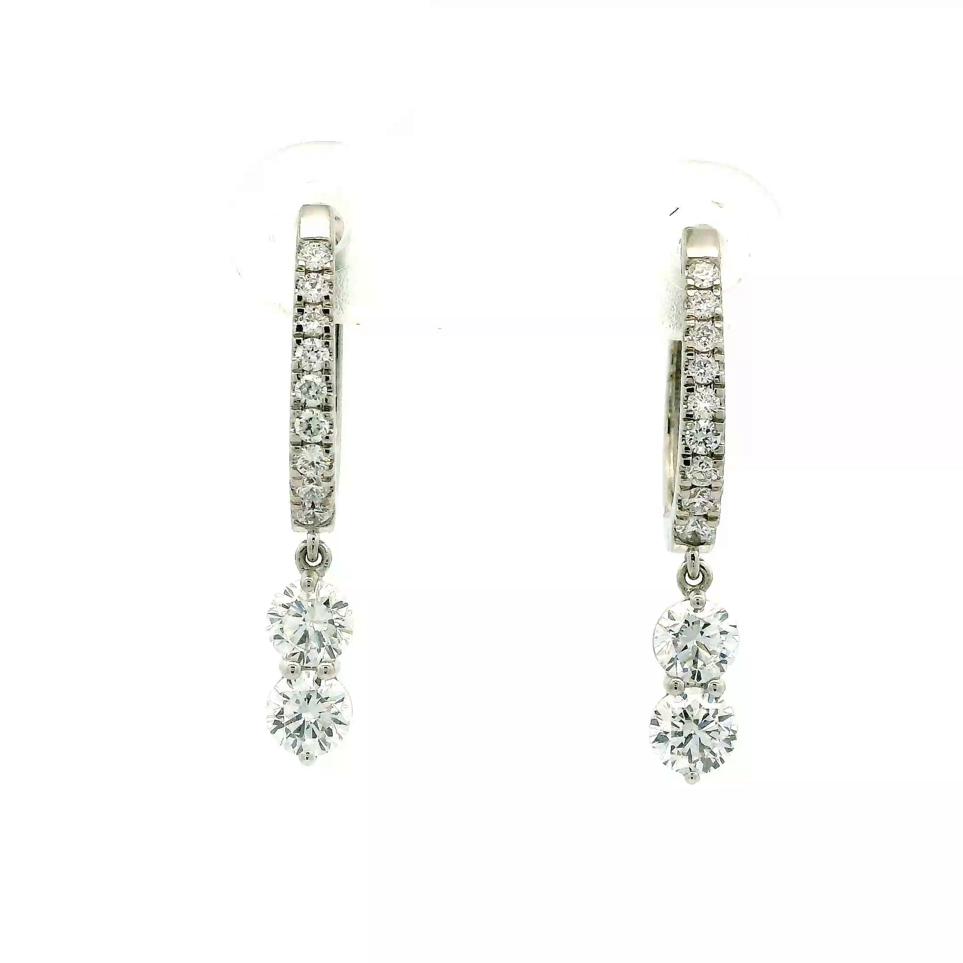 Lyssan Diamond Drop Earring
