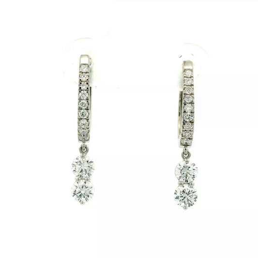Lyssan Diamond Drop Earring