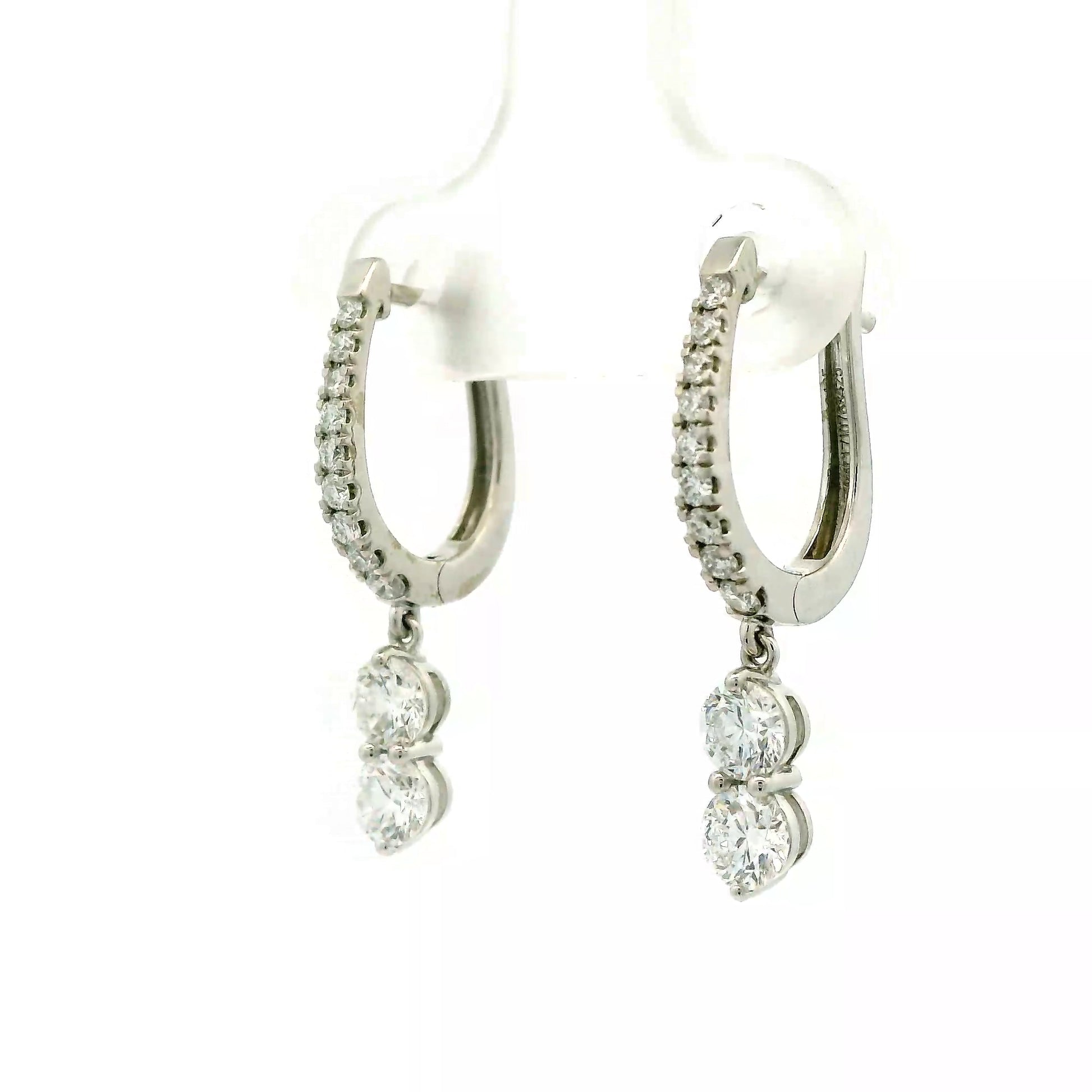 Lyssan Diamond Drop Earring