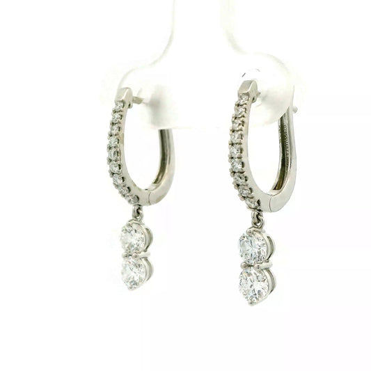 Lyssan Diamond Drop Earring