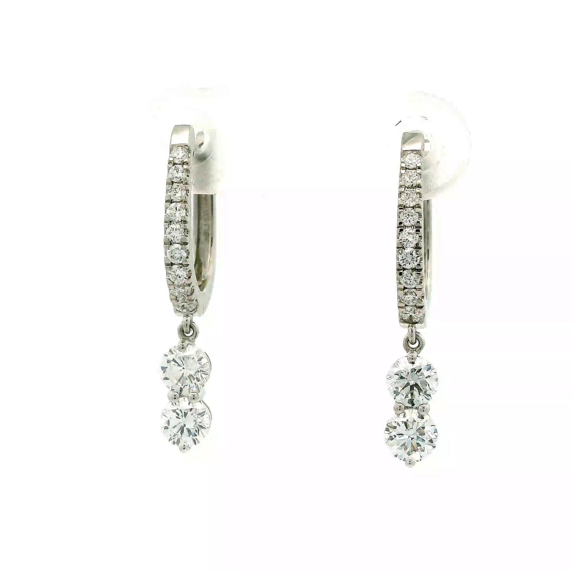 Lyssan Diamond Drop Earring