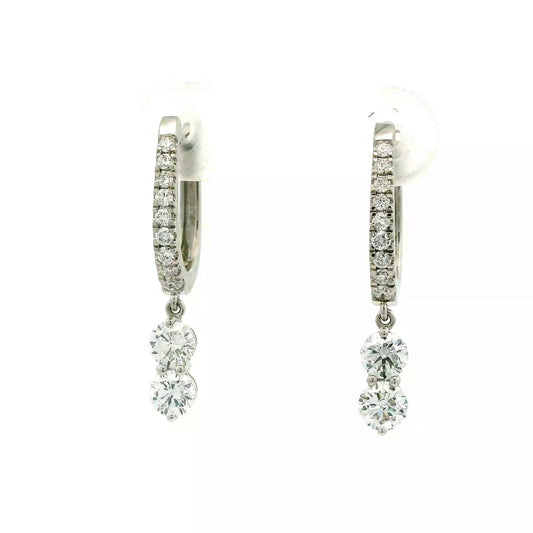 Lyssan Diamond Drop Earring