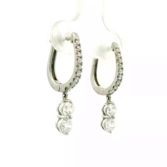 Lyssan Diamond Drop Earring