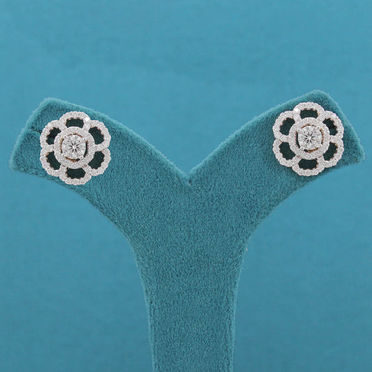 Sorali Halo Diamond Stud Earrings