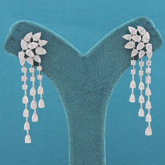 Mirell Diamond Chandelier Earring
