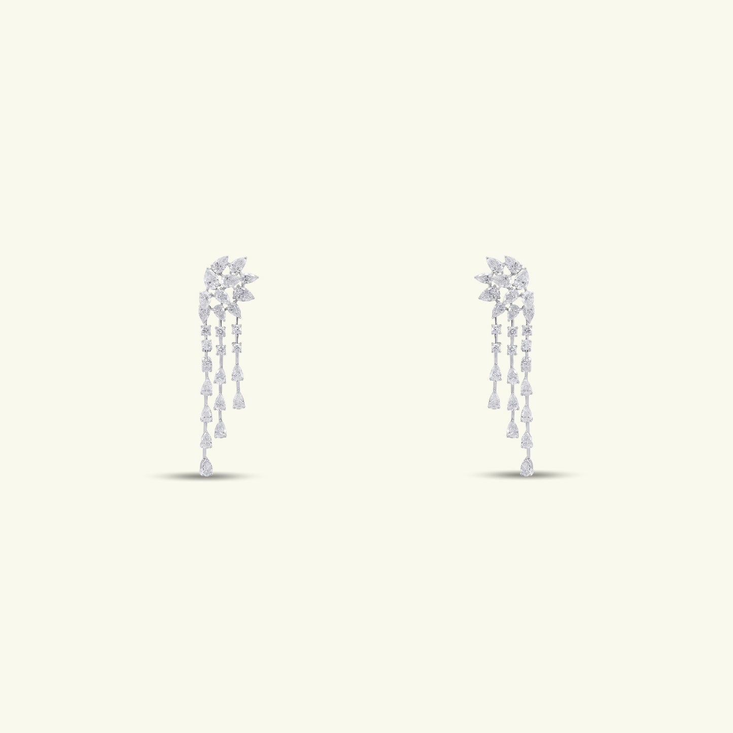 Mirell Diamond Chandelier Earring