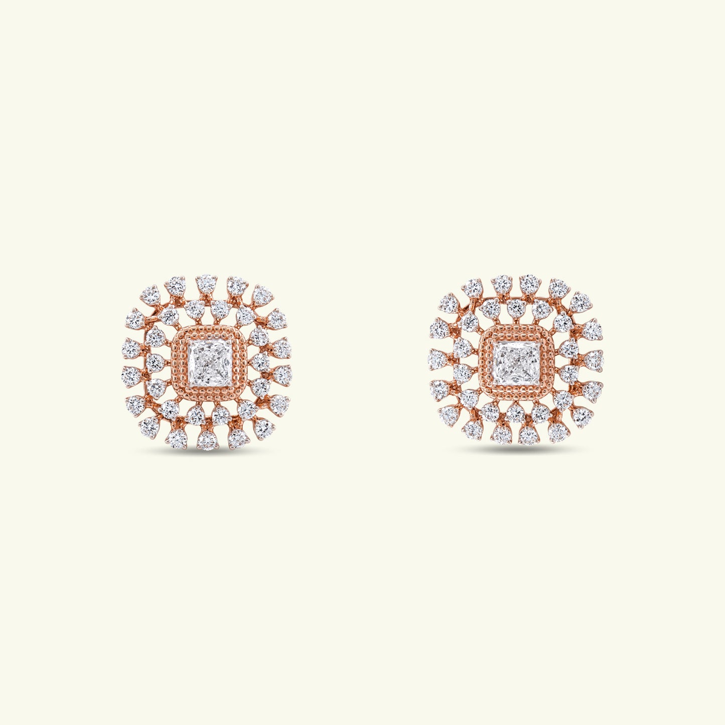 Meira Diamond Stud Earrings