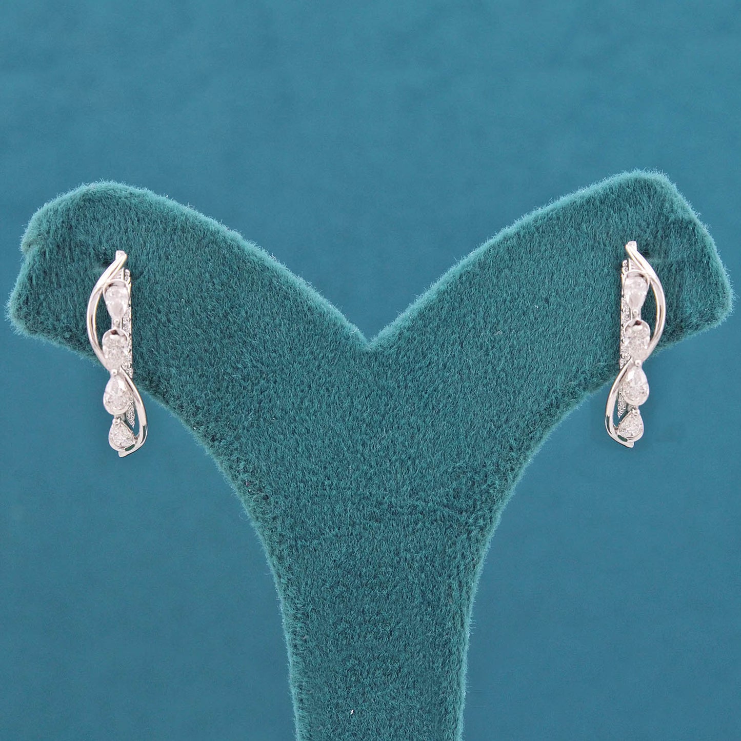 Seraphin Diamond Hoop Earrings