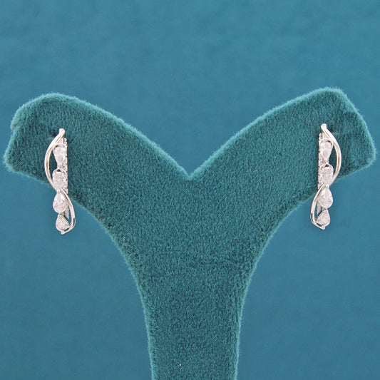 Seraphin Diamond Hoop Earrings