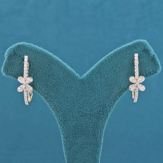 Alavé Diamond Hoop Earrings
