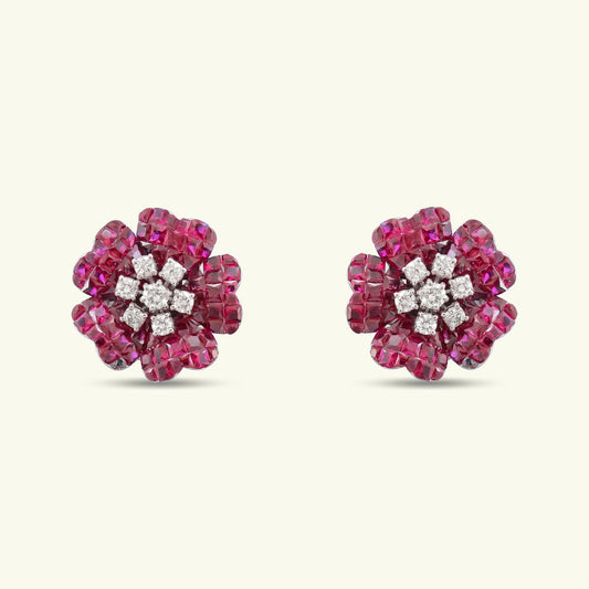Aranya Mystique Diamond Chandelier Earring