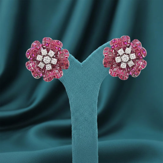 Aranya Mystique Diamond Chandelier Earring