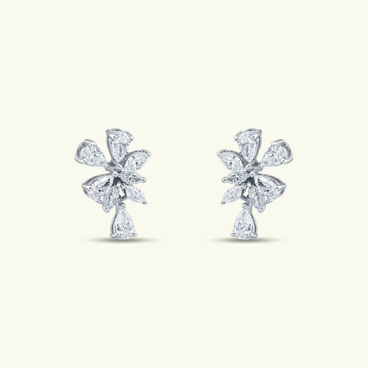 Avara Diamond Stud Earrings
