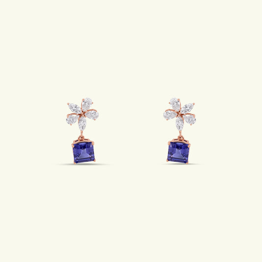Ilyra Diamond Drop Earring