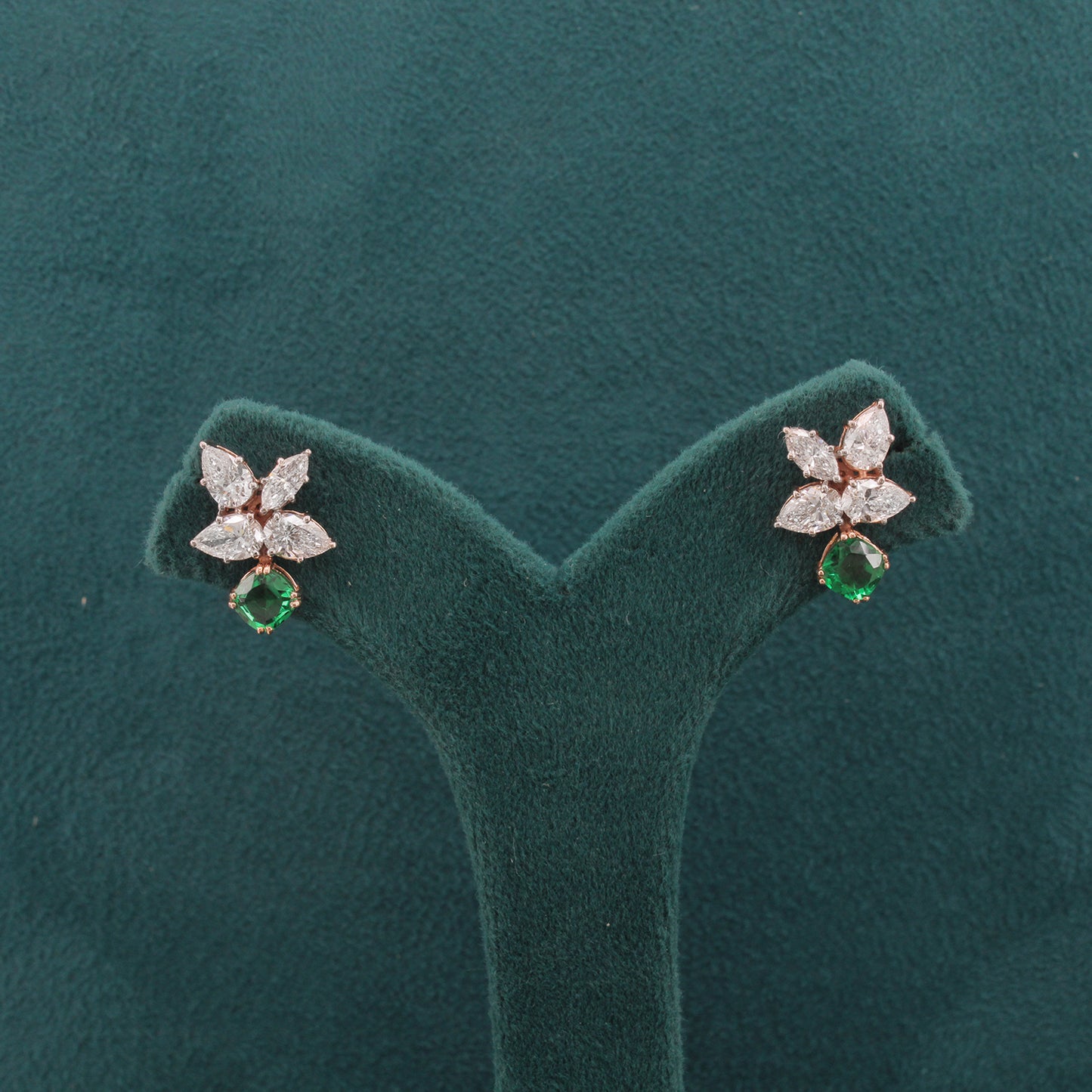 Maela Coloured Diamond Stud Earrings