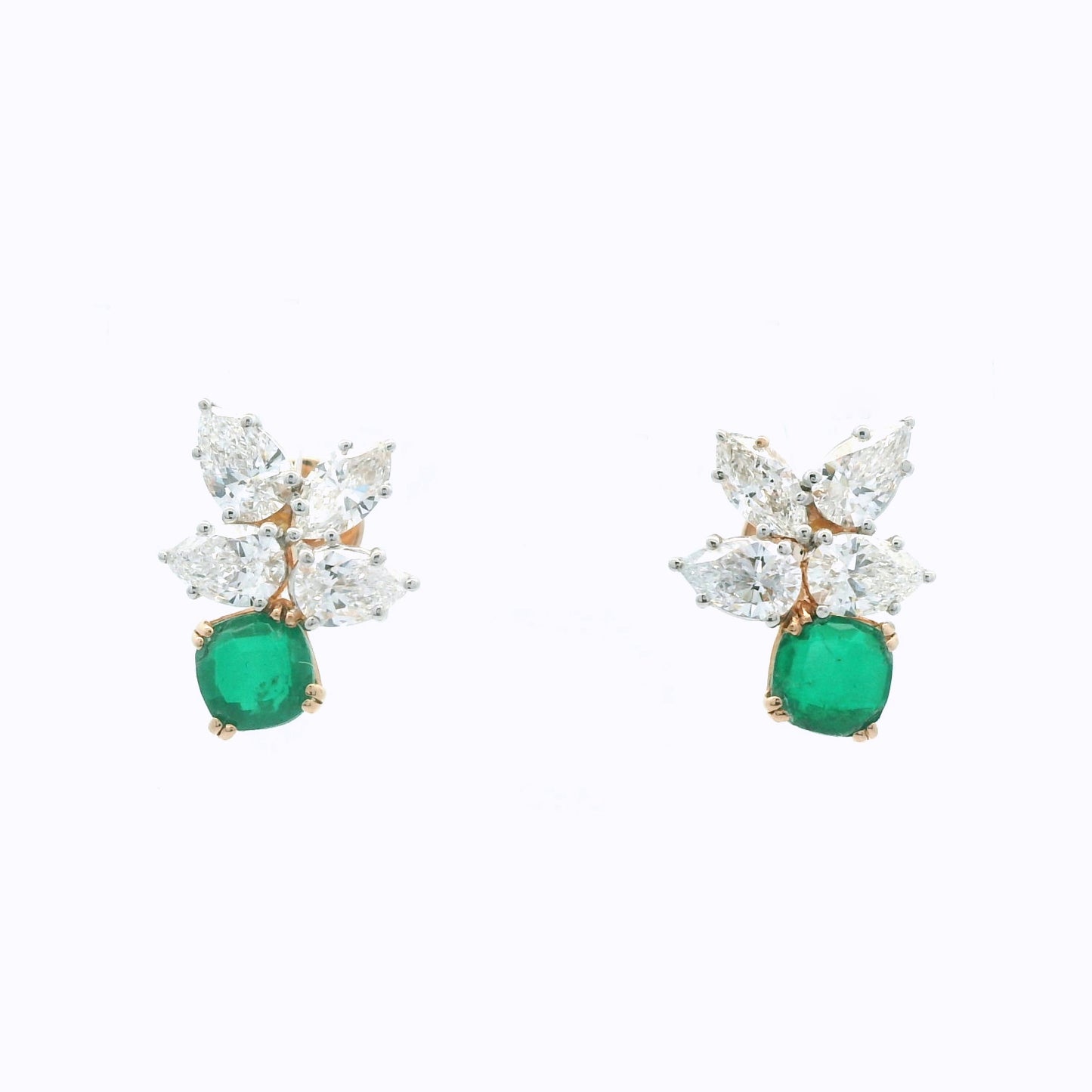 Maela Coloured Diamond Stud Earrings