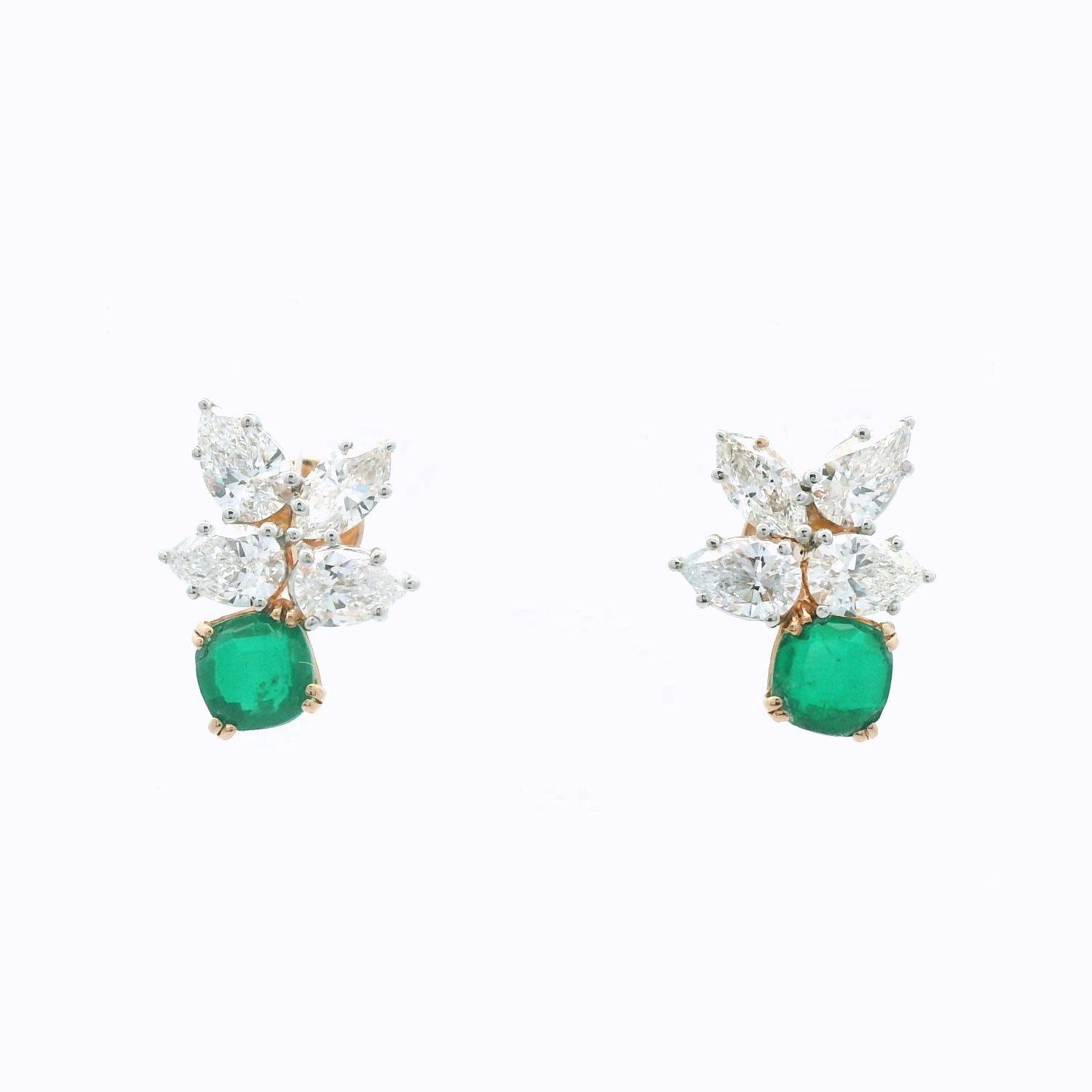 Maela Coloured Diamond Stud Earrings